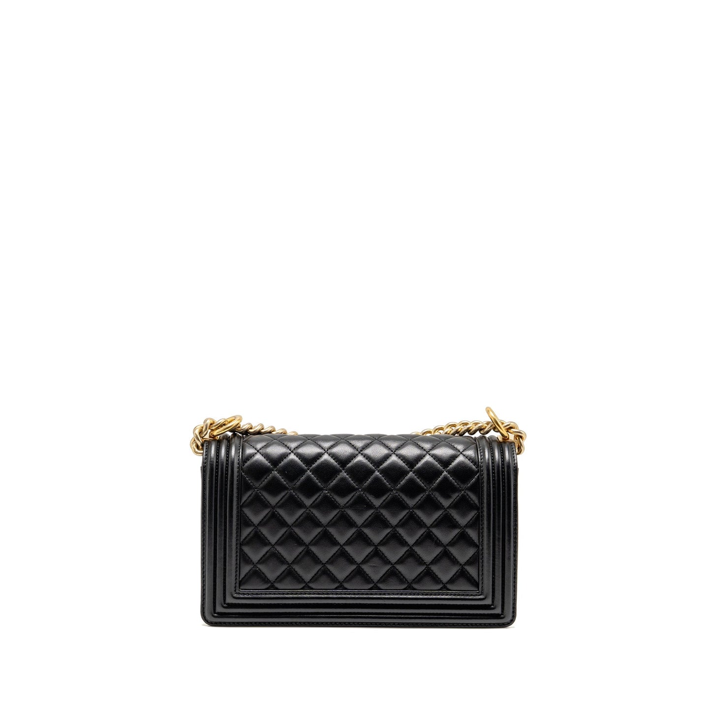 Chanel Medium Boy Bag lambskin black GHW
