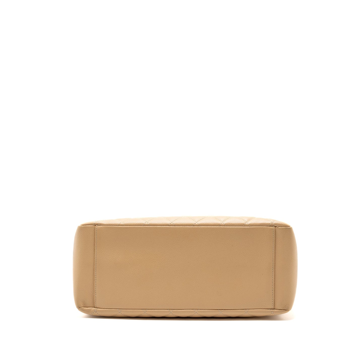 Chanel Grand Shopping Tote Caviar Beige GHW
