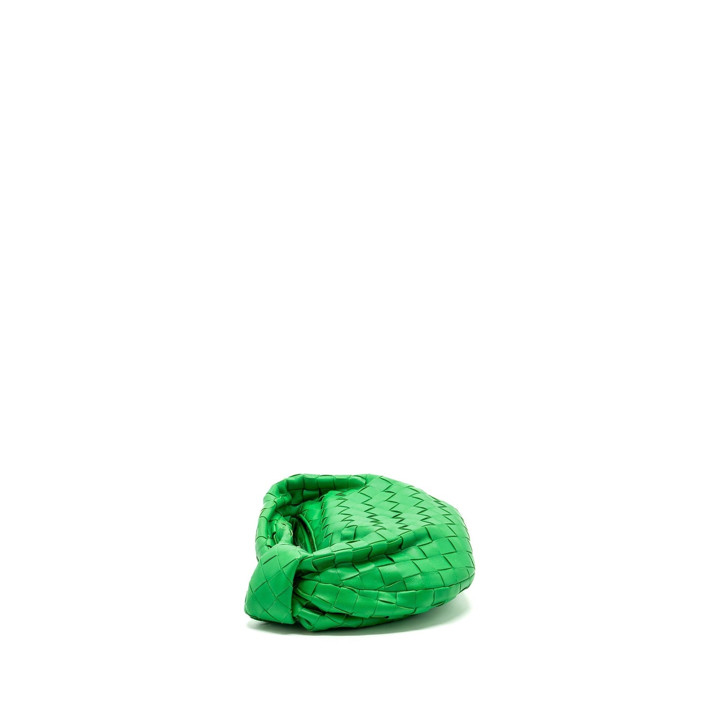 Bottega Veneta Mini Jodie Purse Lambskin Green