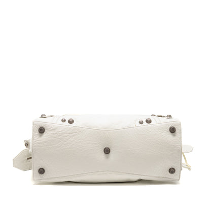 Balenciaga neo cajole city Mini Purse leather white
