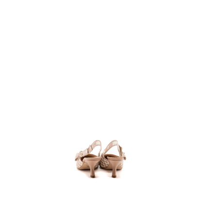 Dior Size 34.5 JâAdior Slingback Heels Multicolour