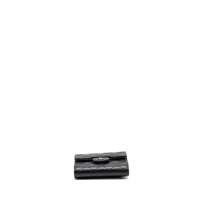 Chanel Small Classic Flap Wallet Caviar Black SHW