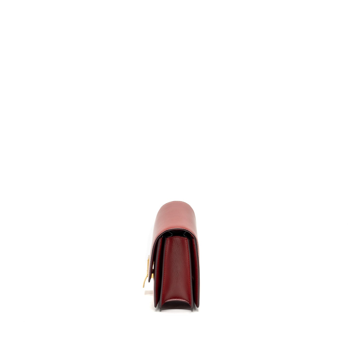 Celine Mini classic box Purse calfskin red