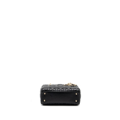 Dior small my abc lady Dior lambskin black