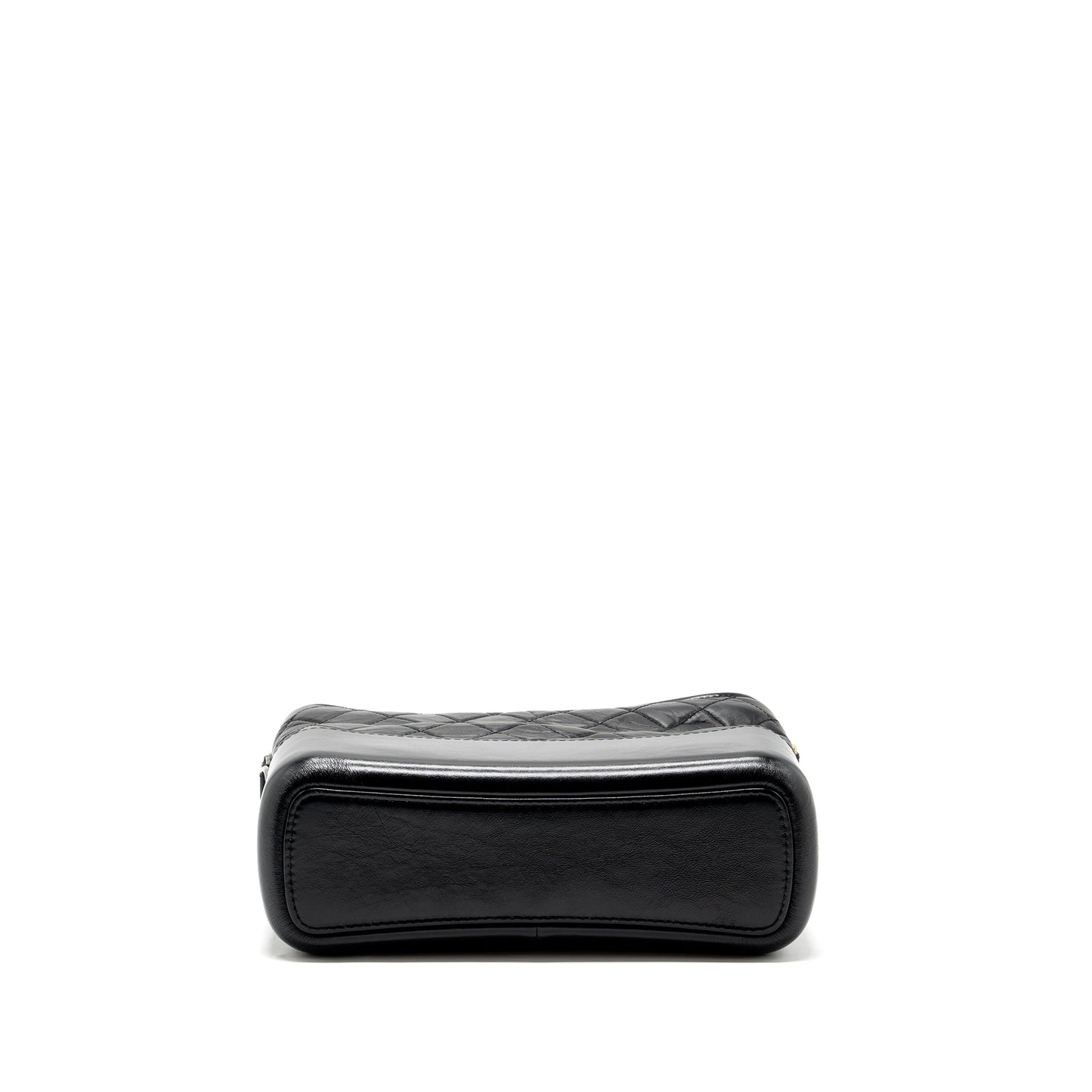 Chanel Medium Gabrielle Hobo Bag Aged Calfskin Black Multicolour Hardware
