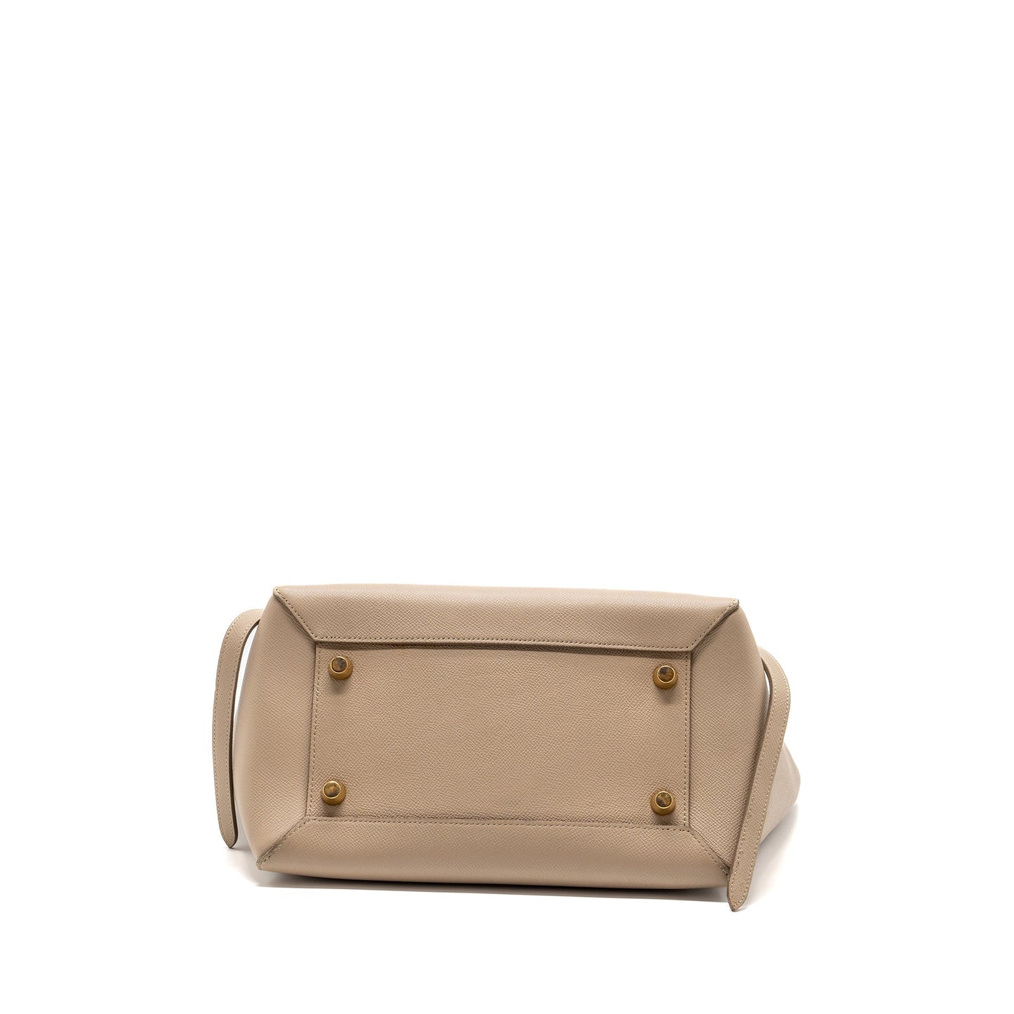Celine Mini Belt Purse Calfskin Light Taupe