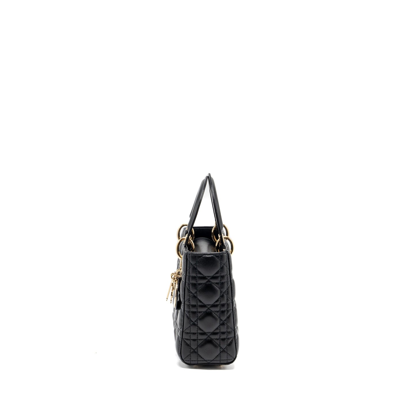 Dior small my abc lady Dior lambskin black