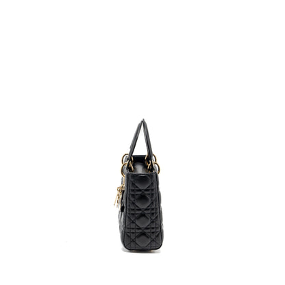 Dior small my abc lady Dior lambskin black