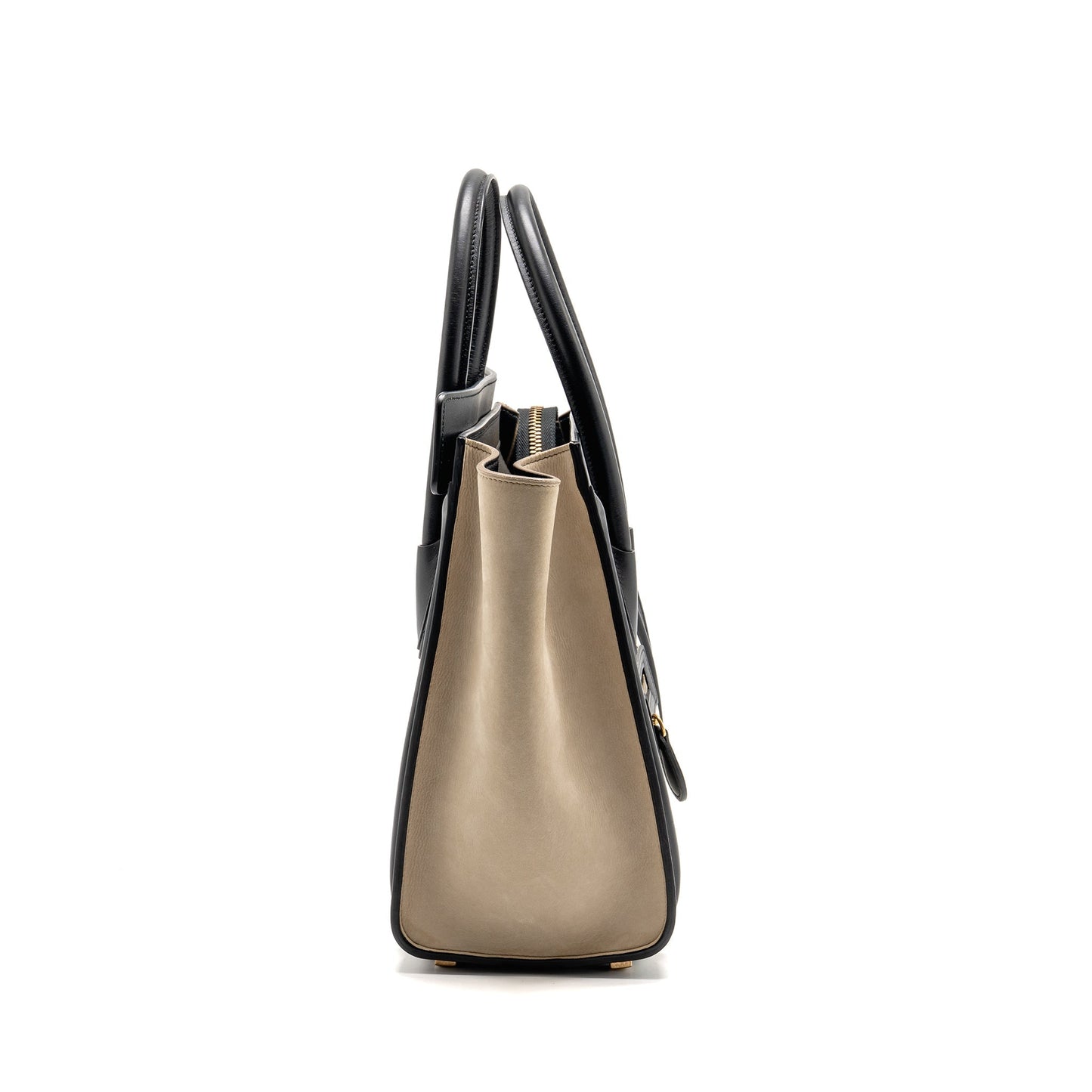 Celine Micro Luggage Purse Calfskin White/Multicolour