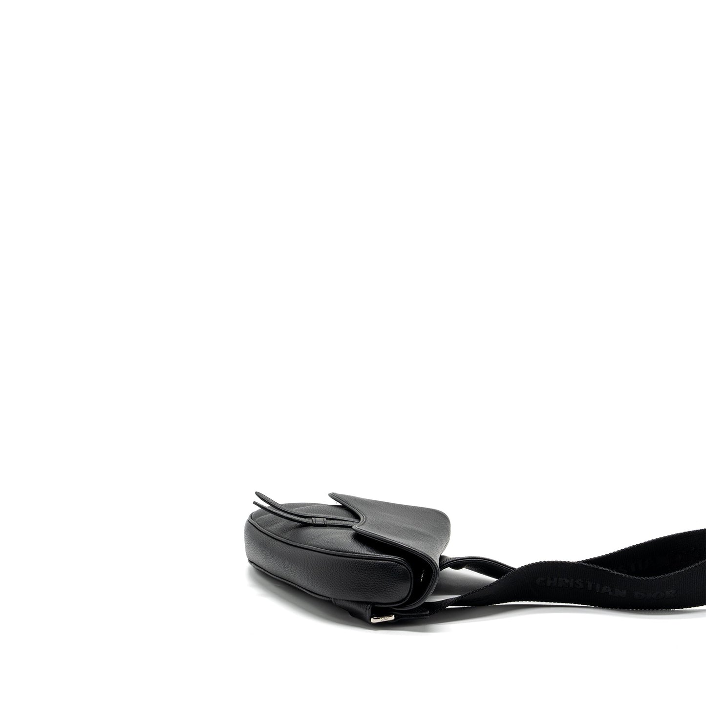 Dior Homme Saddle Purse Calfskin Black