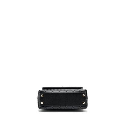 Chanel Small Coco Handle Caviar black LGHW (microchip)