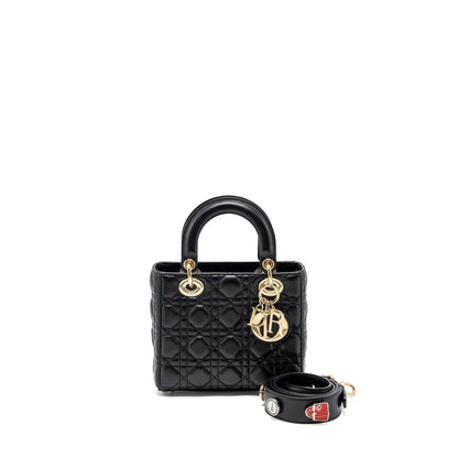 Dior small my abc lady Dior lambskin black
