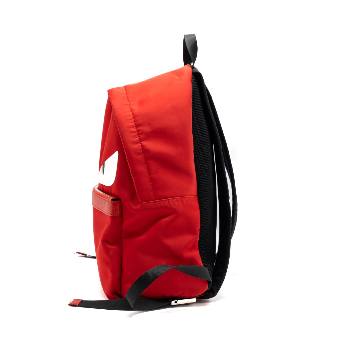 Fendi monster backpack nylon red