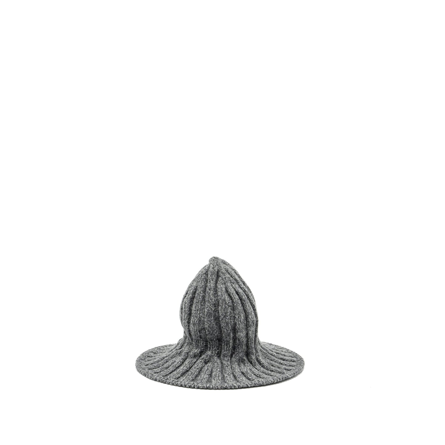 Dior Letter Logo Wire-Brimmed Beanie Wool Grey