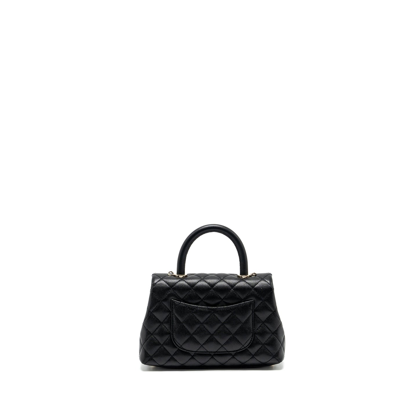 Chanel Small Coco Handle Caviar black LGHW