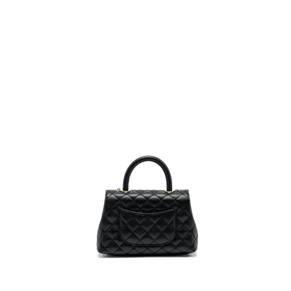 Chanel Small Coco Handle Caviar black LGHW