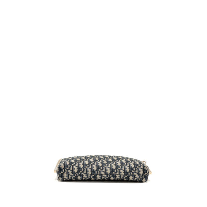Dior Club Purse Blue Oblique Canvas