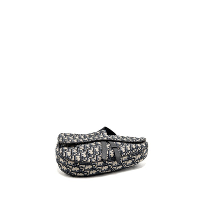 Dior Homme Saddle Purse Oblique Jacquard Multicoloured Hardware