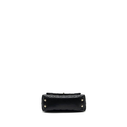 Chanel Small Coco Handle Caviar black LGHW