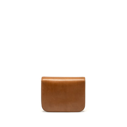 Celine Medium Classic Box Purse Calfskin Brown