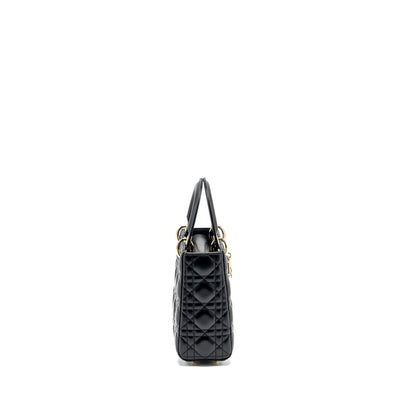 Small My Lady Dior Purse Lambskin Black