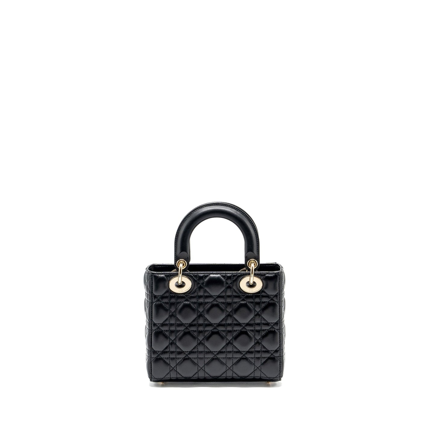 Small My Lady Dior Purse Lambskin Black