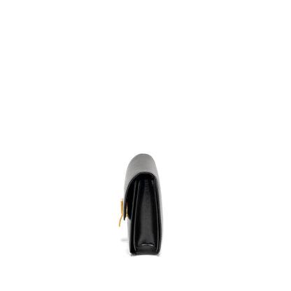 Luxury CELINE Medium Classic Box Bag Calfskin BLACK GHW (Copy)