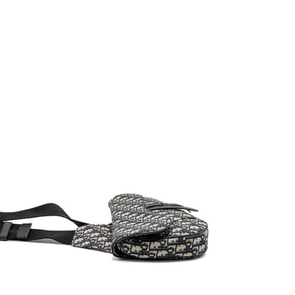 Dior Homme Saddle Purse Oblique Jacquard Multicoloured Hardware