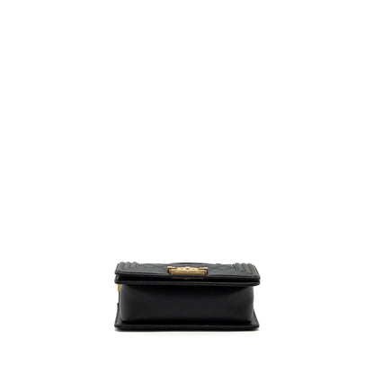 Chanel Small Boy Bag Caviar Black GHW