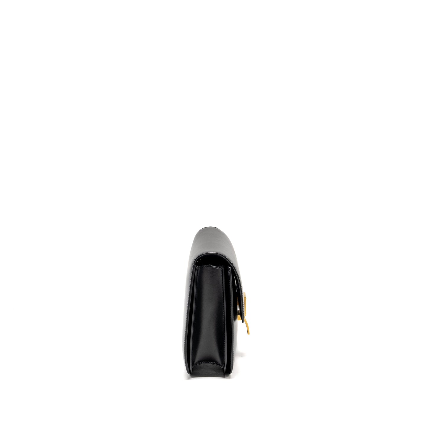 Luxury CELINE Medium Classic Box Bag Calfskin BLACK GHW (Copy)