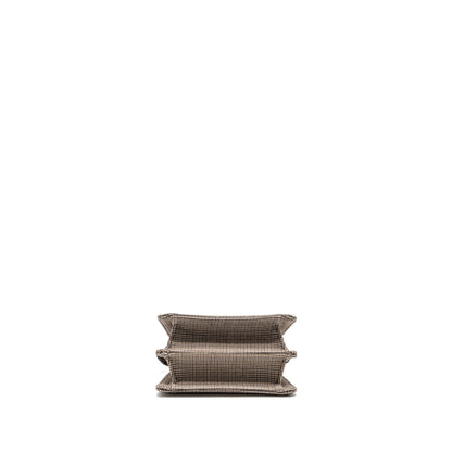 Fendi Peekaboo Iseeu Petite Mini fabric brown multicolour