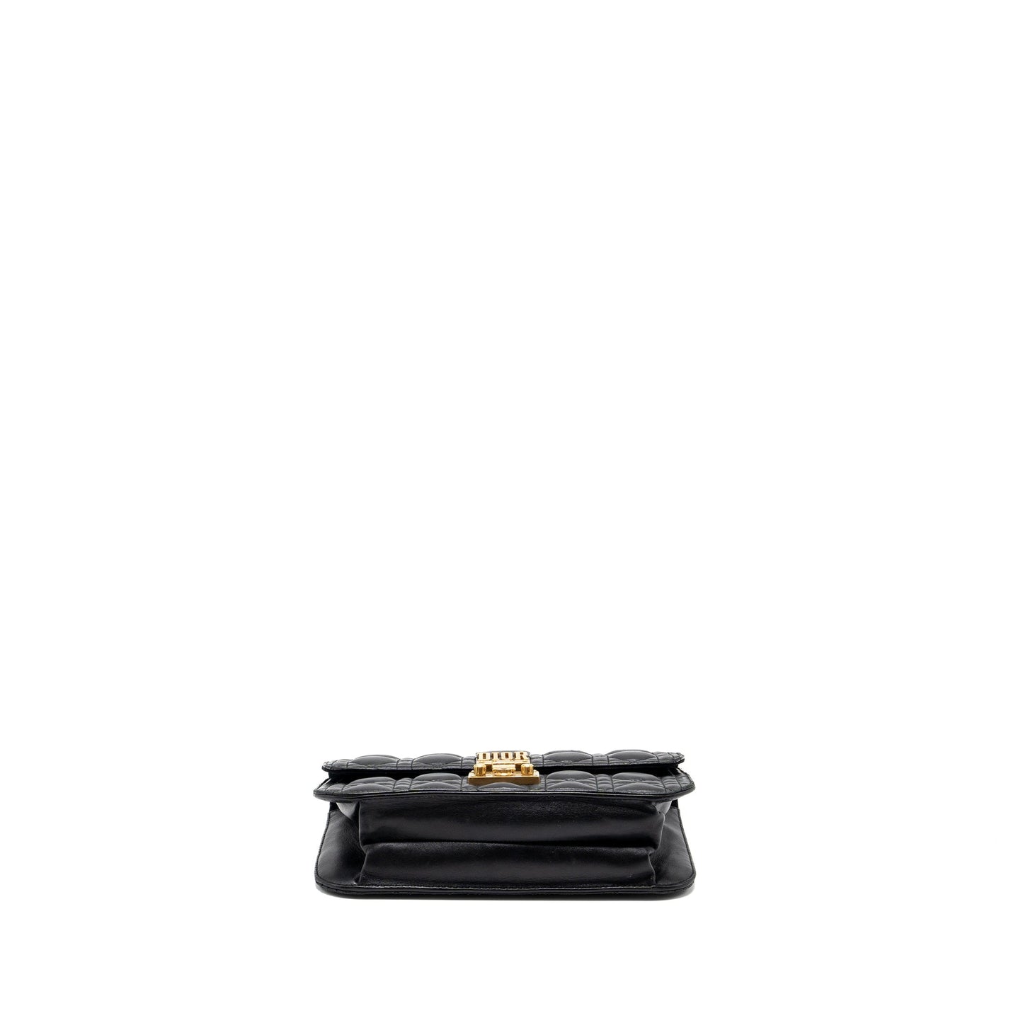 Dior Addict Flap Purse lambskin black