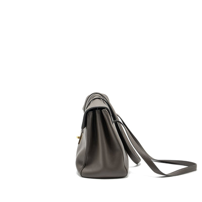 Celine Medium Soft 16 Purse Grained Calfskin grey