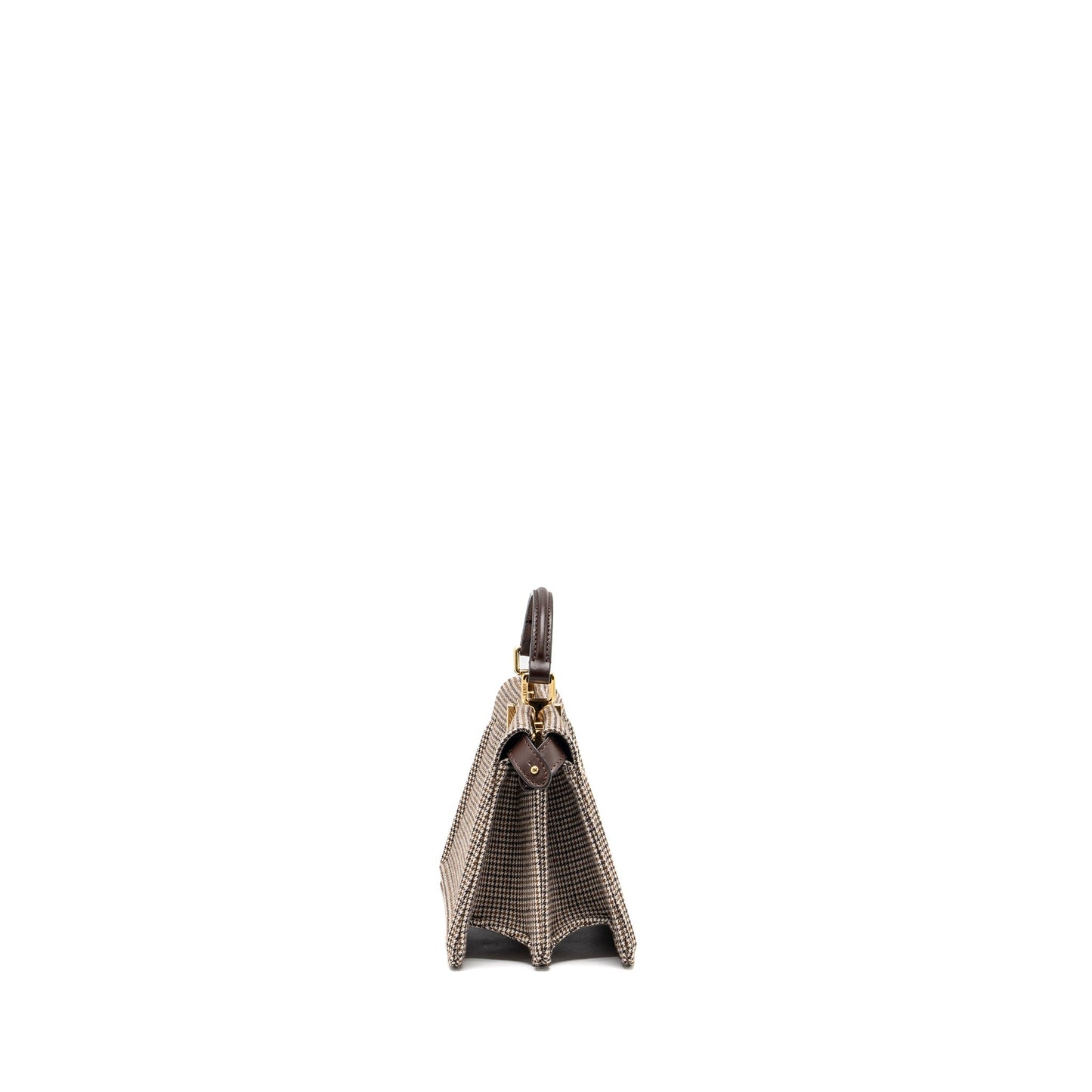 Fendi Peekaboo Iseeu Petite Mini fabric brown multicolour