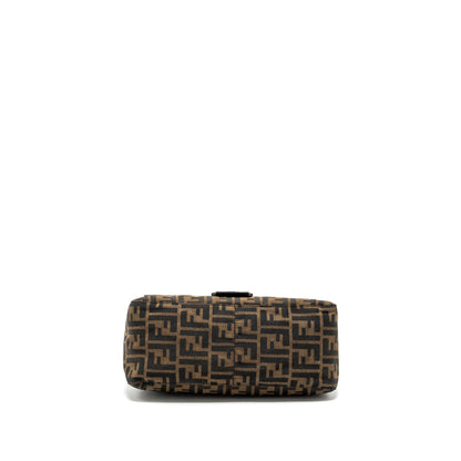 Fendi Vintage Zucca Mamma Baguette Purse canvas brown