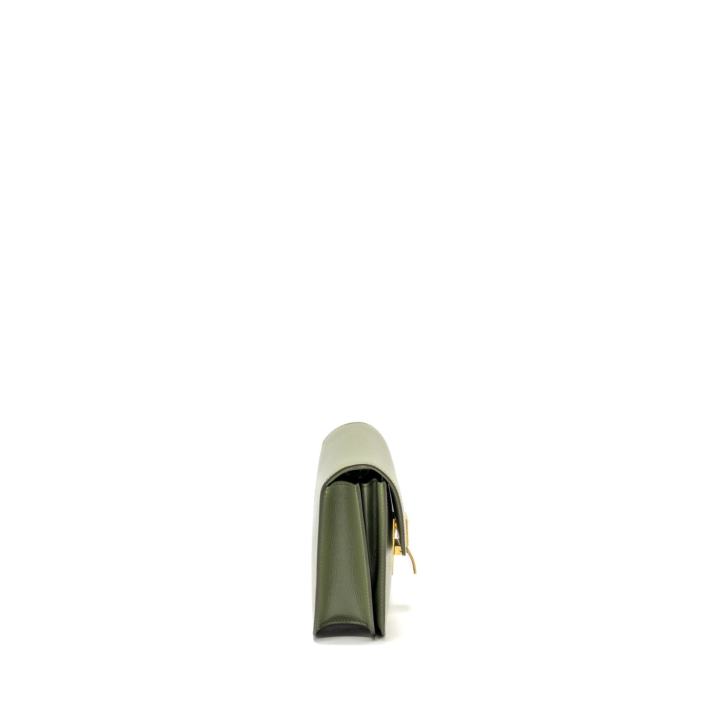 Celine Teen classic box Purse calfskin green