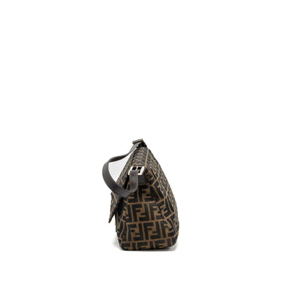 Fendi Vintage Zucca Mamma Baguette Purse canvas brown