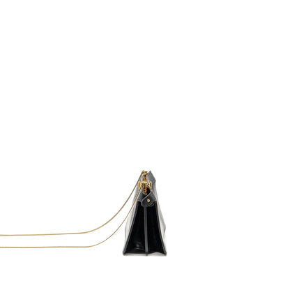 Fendi Peekaboo I See You Purse Lizard Black