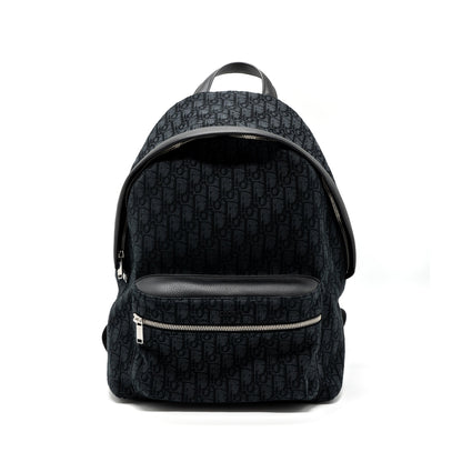 Dior Rider Backpack Black Dior Oblique Jacquard