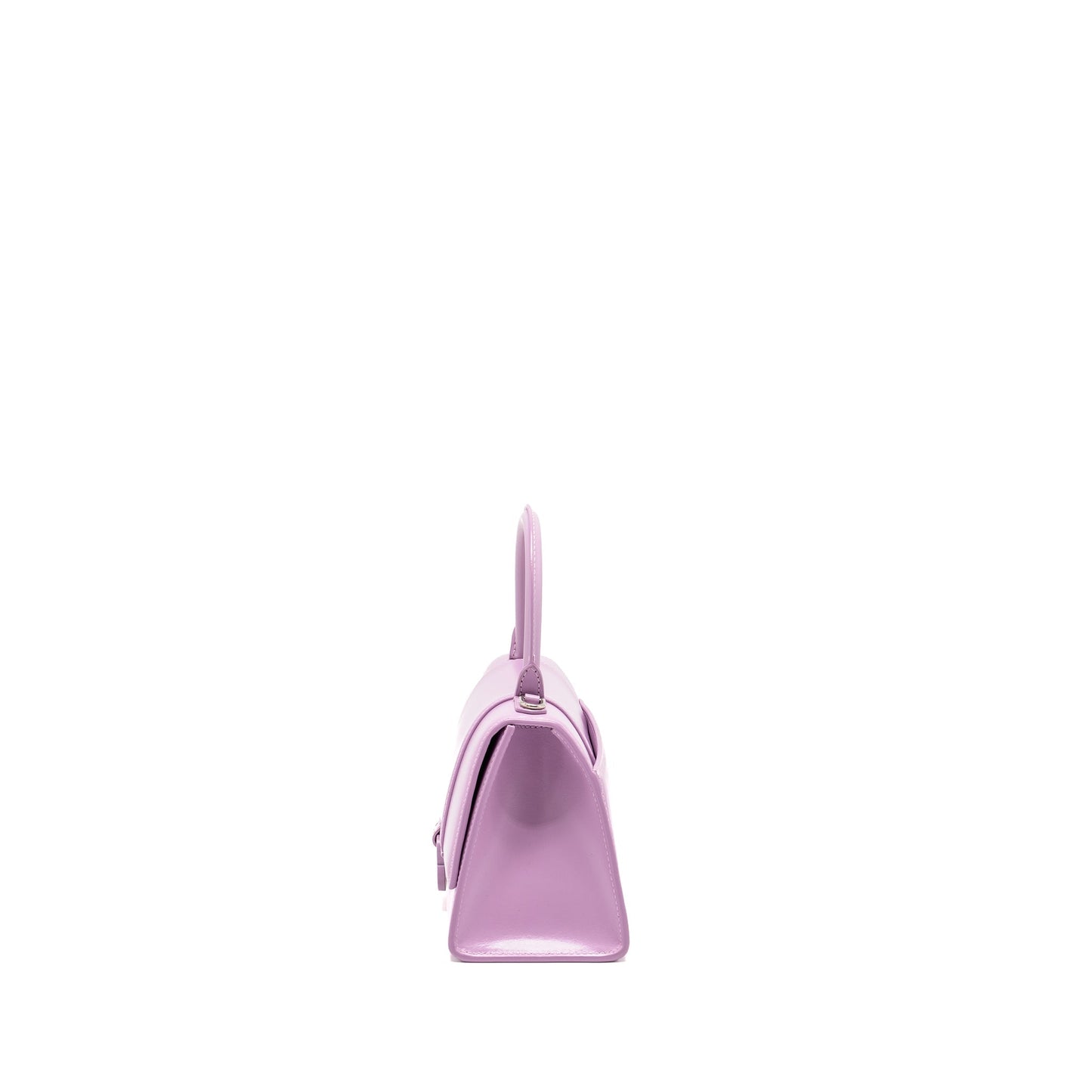 Balenciaga Small Hourglass Purse Calfskin Light Purple