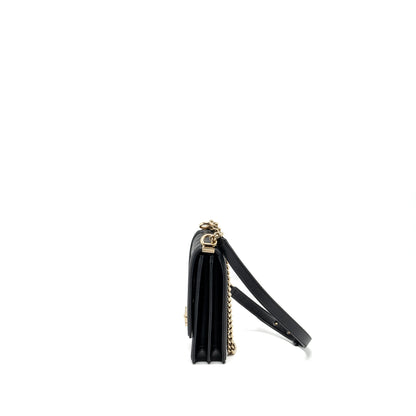 Chanel North South Boy Bag Caviar Black LGHW