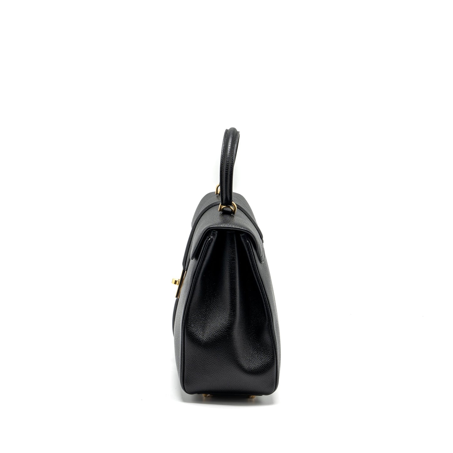 Celine 16 Purse Grained Calfskin Black