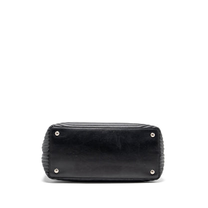 Fendi doctom chain Mini Purse leather black
