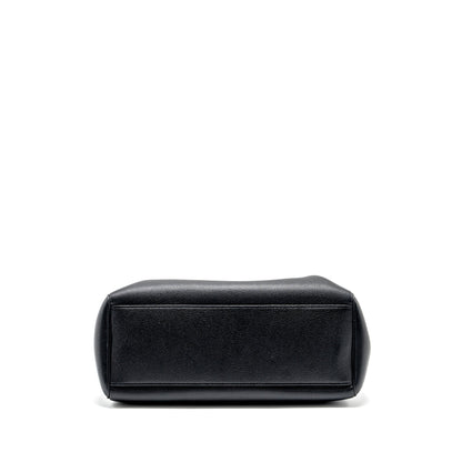 Celine Medium Soft 16 Purse Grained Calfskin Black