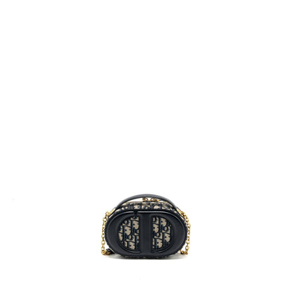 Dior Signature Oval Camera Vag dior oblique jacquard blue