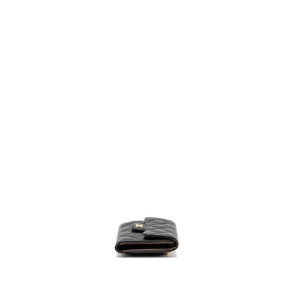 Chanel Small Classic Flap Wallet Caviar Black GHW (Microchip)