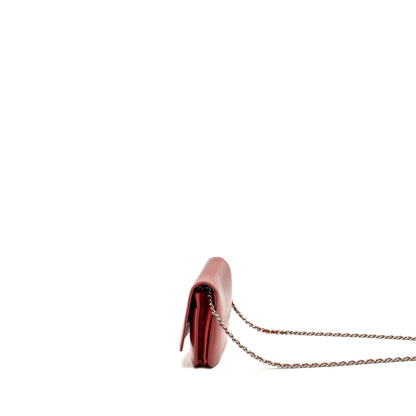 Chanel Timeless Wallet On Chain Caviar Red SHW