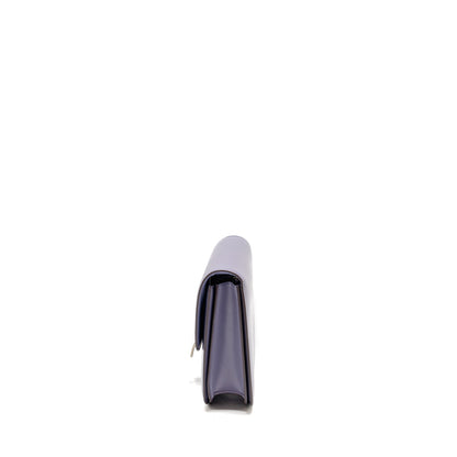 Luxury CELINE Medium Classic Box Bag Calfskin Purple SHW