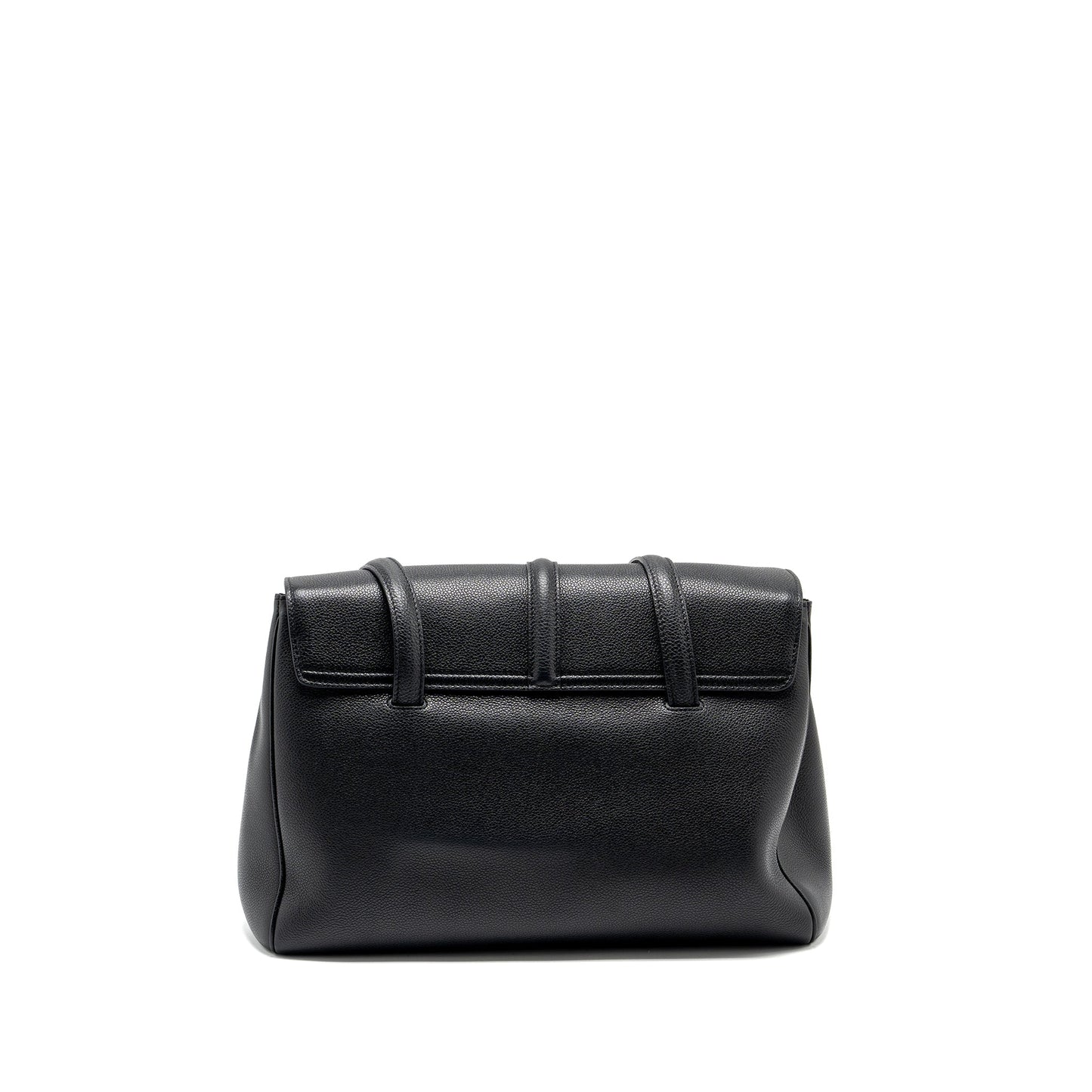 Celine Medium Soft 16 Purse Grained Calfskin Black
