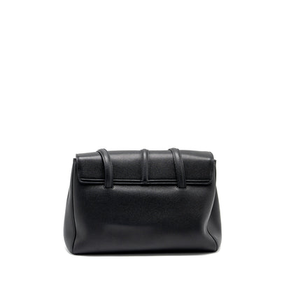 Celine Medium Soft 16 Purse Grained Calfskin Black